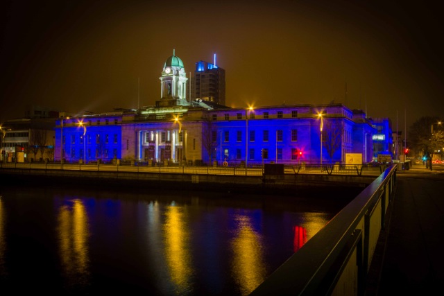 cork city lights it up blue to celebrate world autism